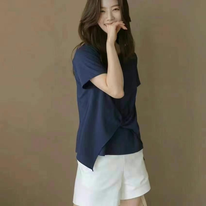 前扭布Tee