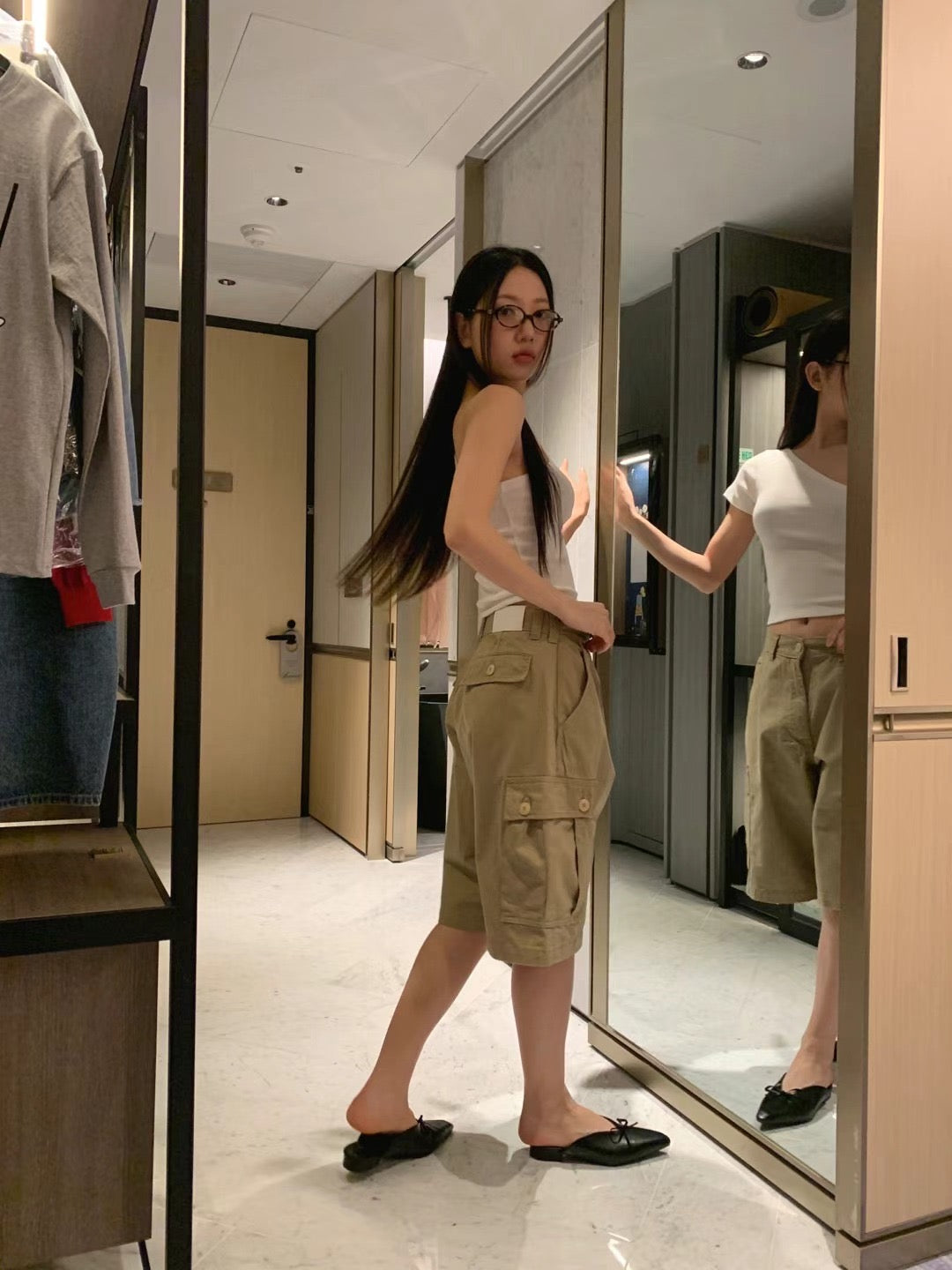 兩袋布短褲