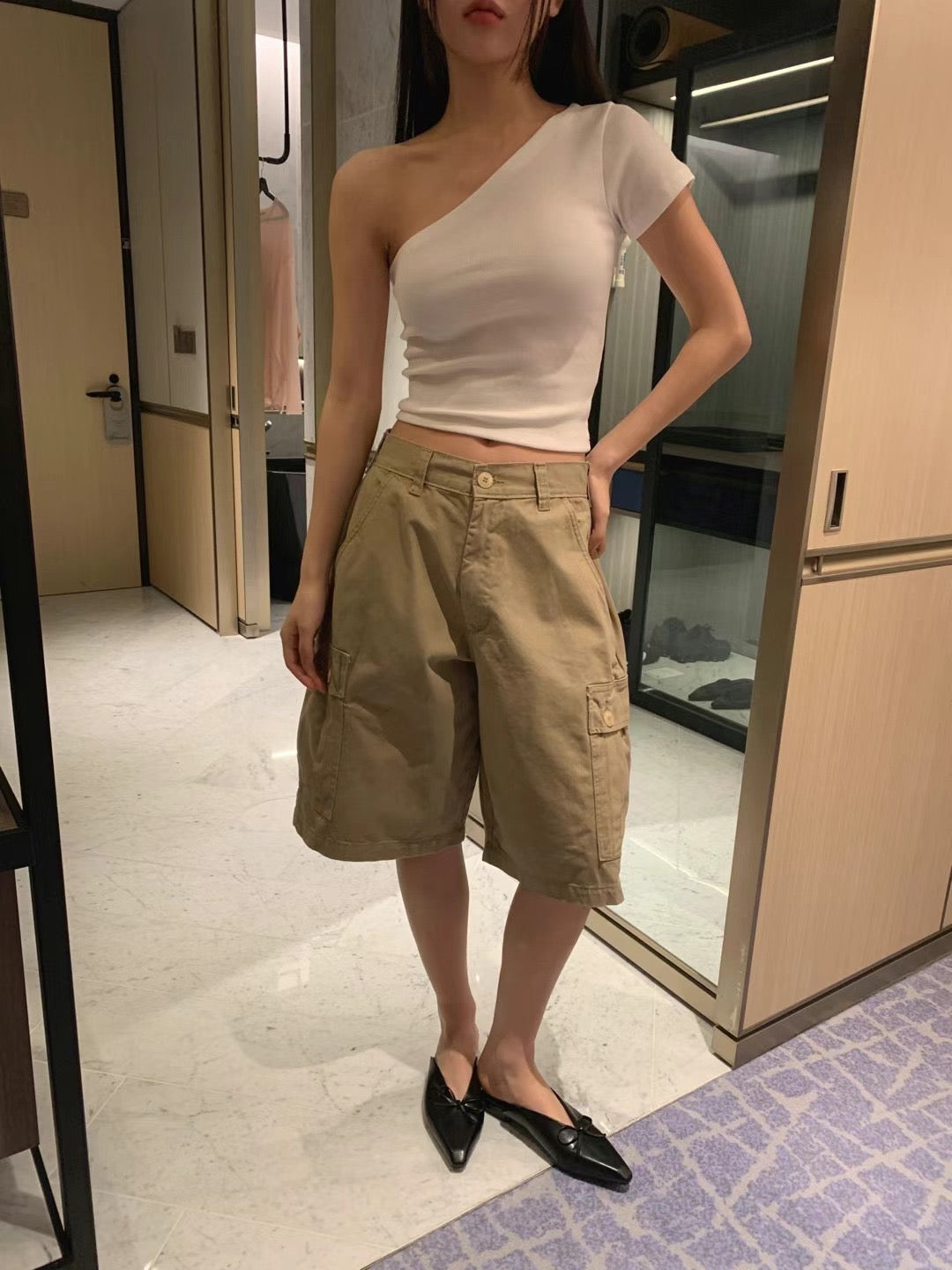 兩袋布短褲