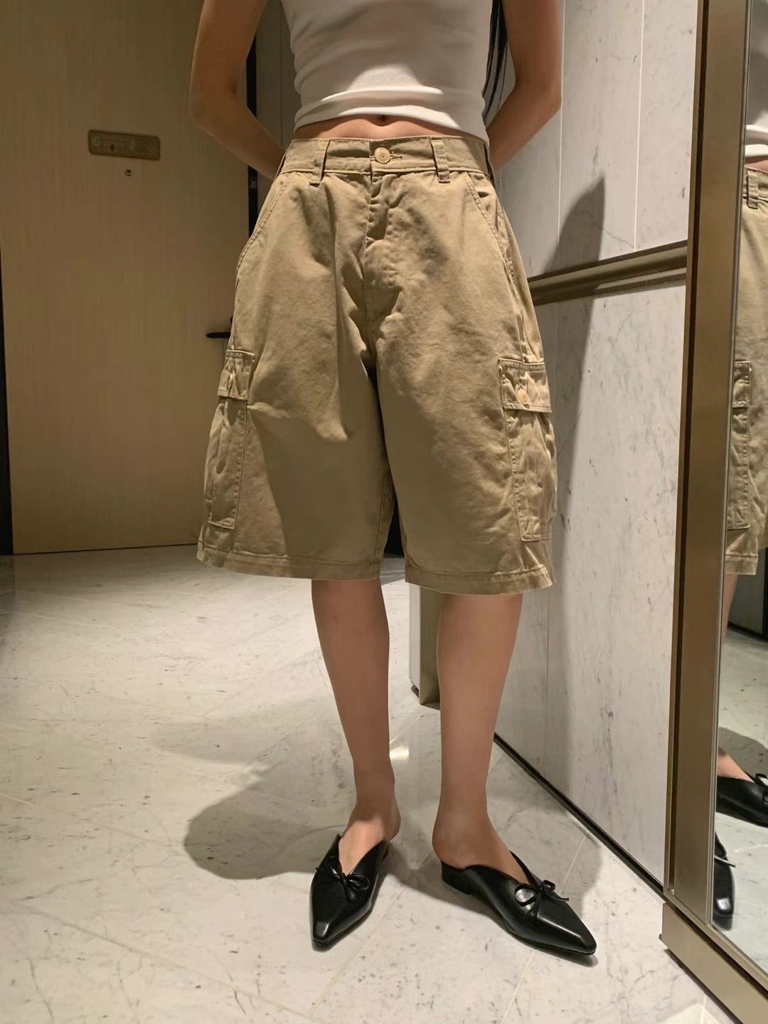 兩袋布短褲