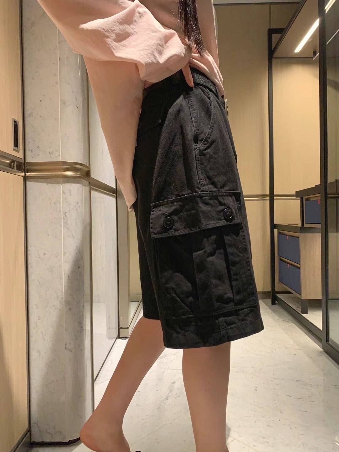兩袋布短褲