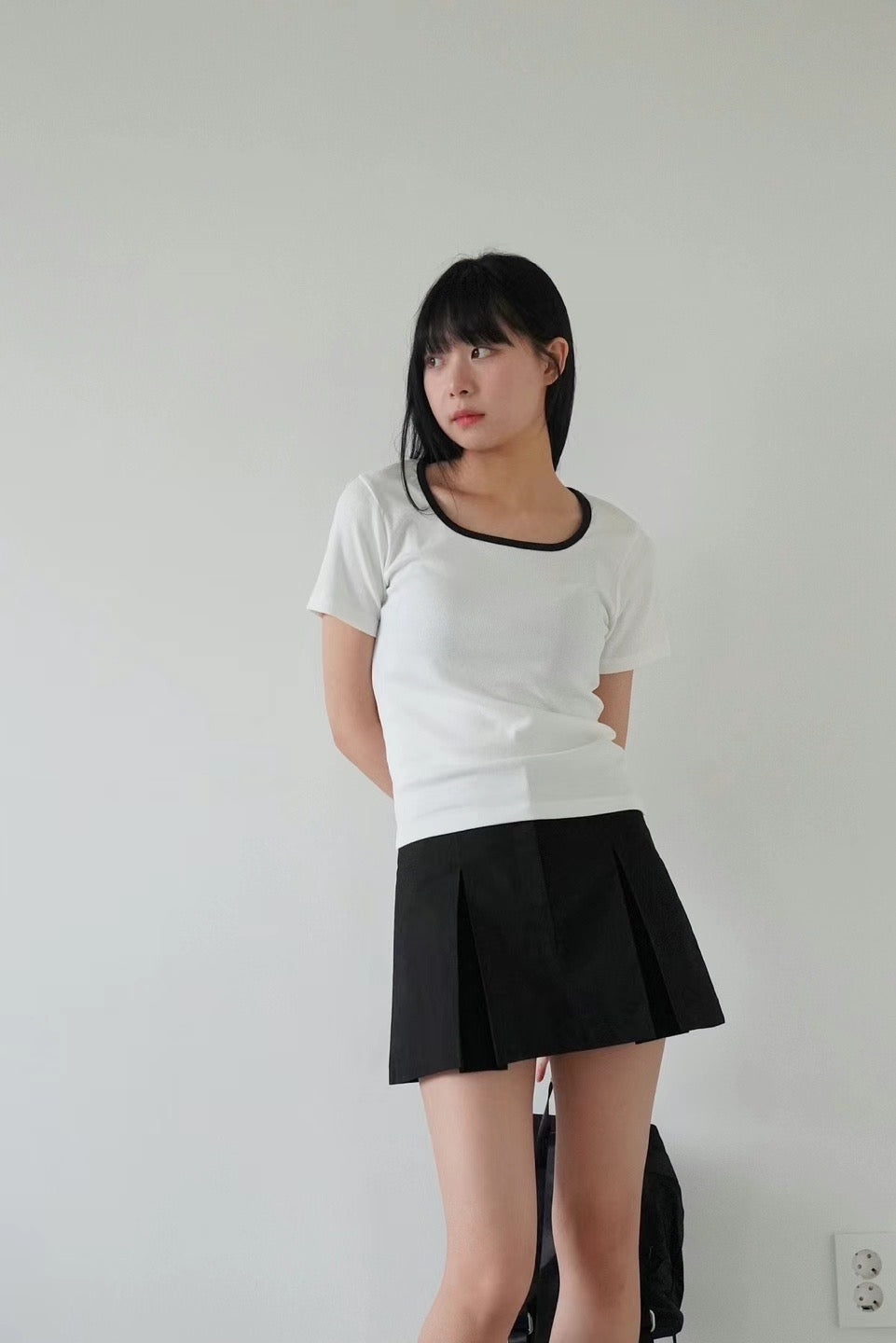 Collar contrast Tee