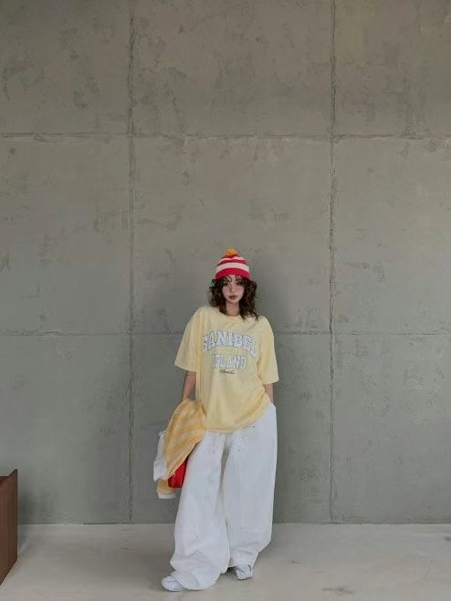 “SANIBEL”凸字Tee