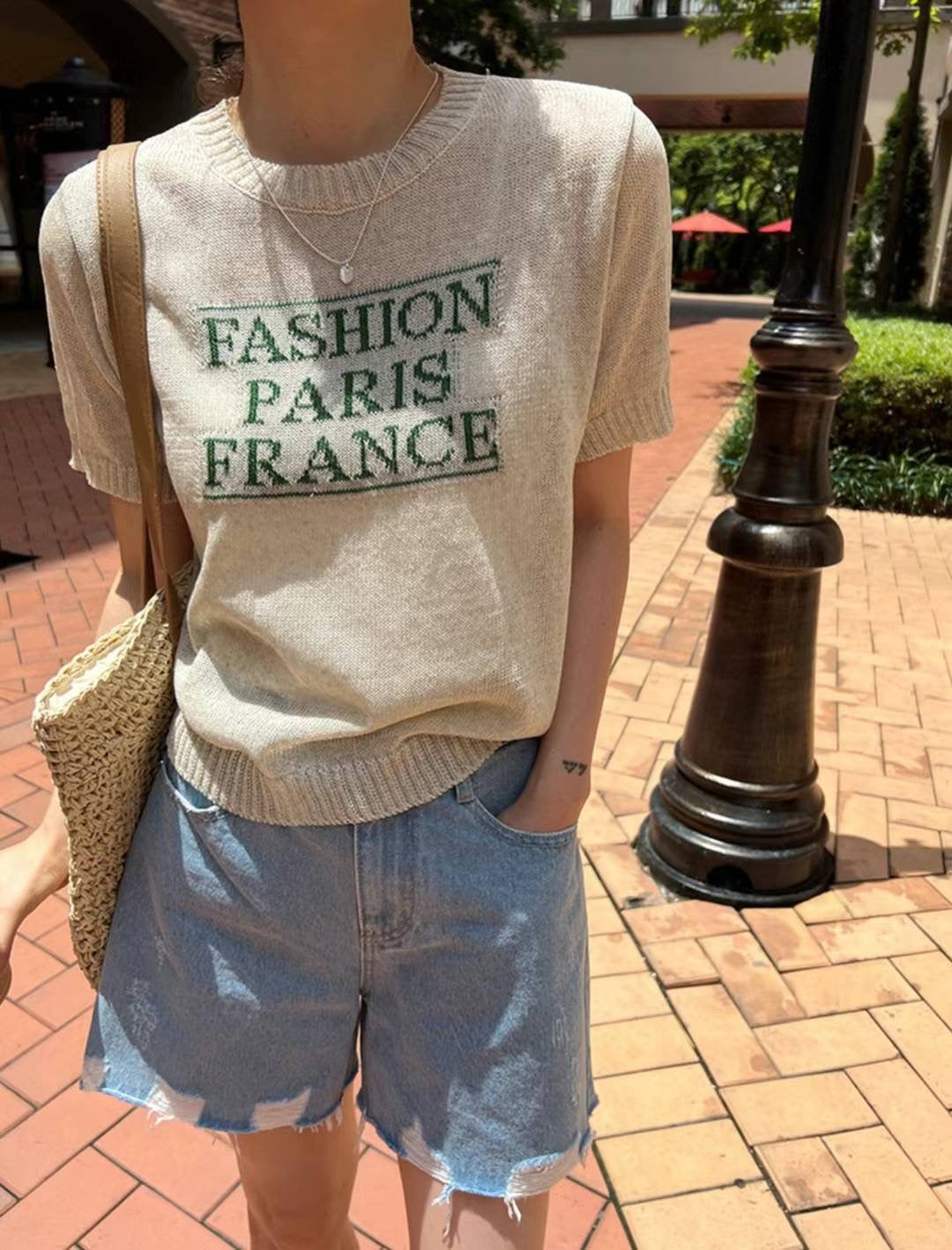 'FASHION' sweater