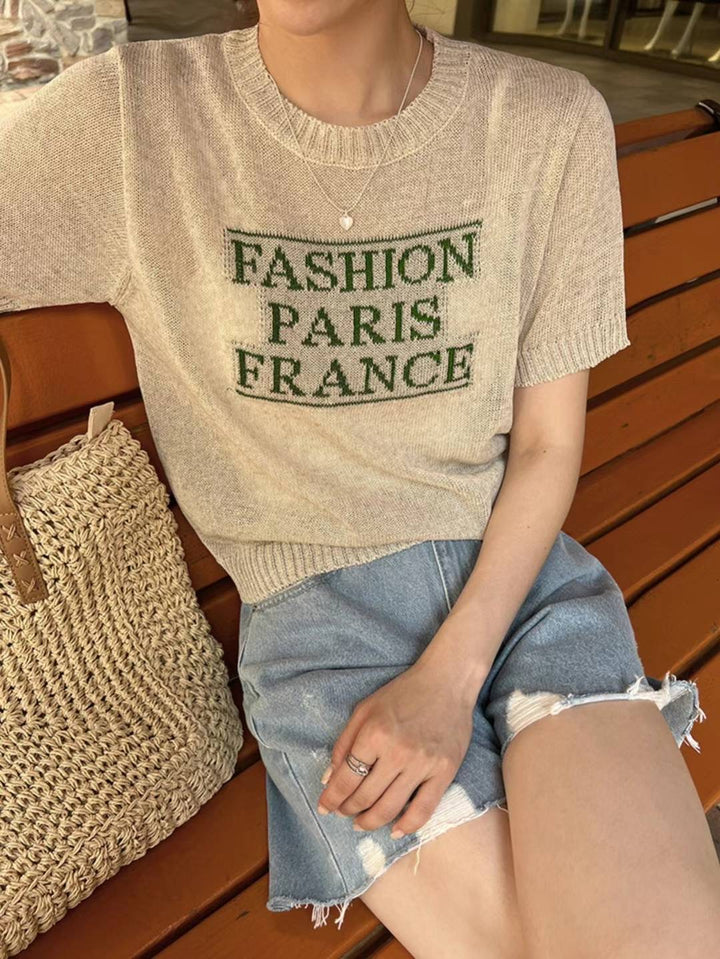 'FASHION' sweater