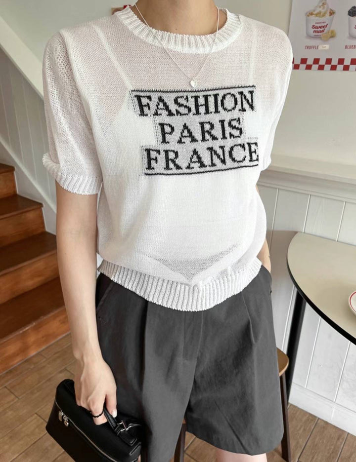 'FASHION' sweater