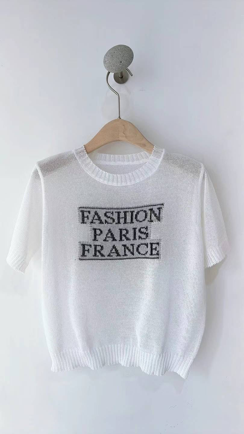 'FASHION' sweater