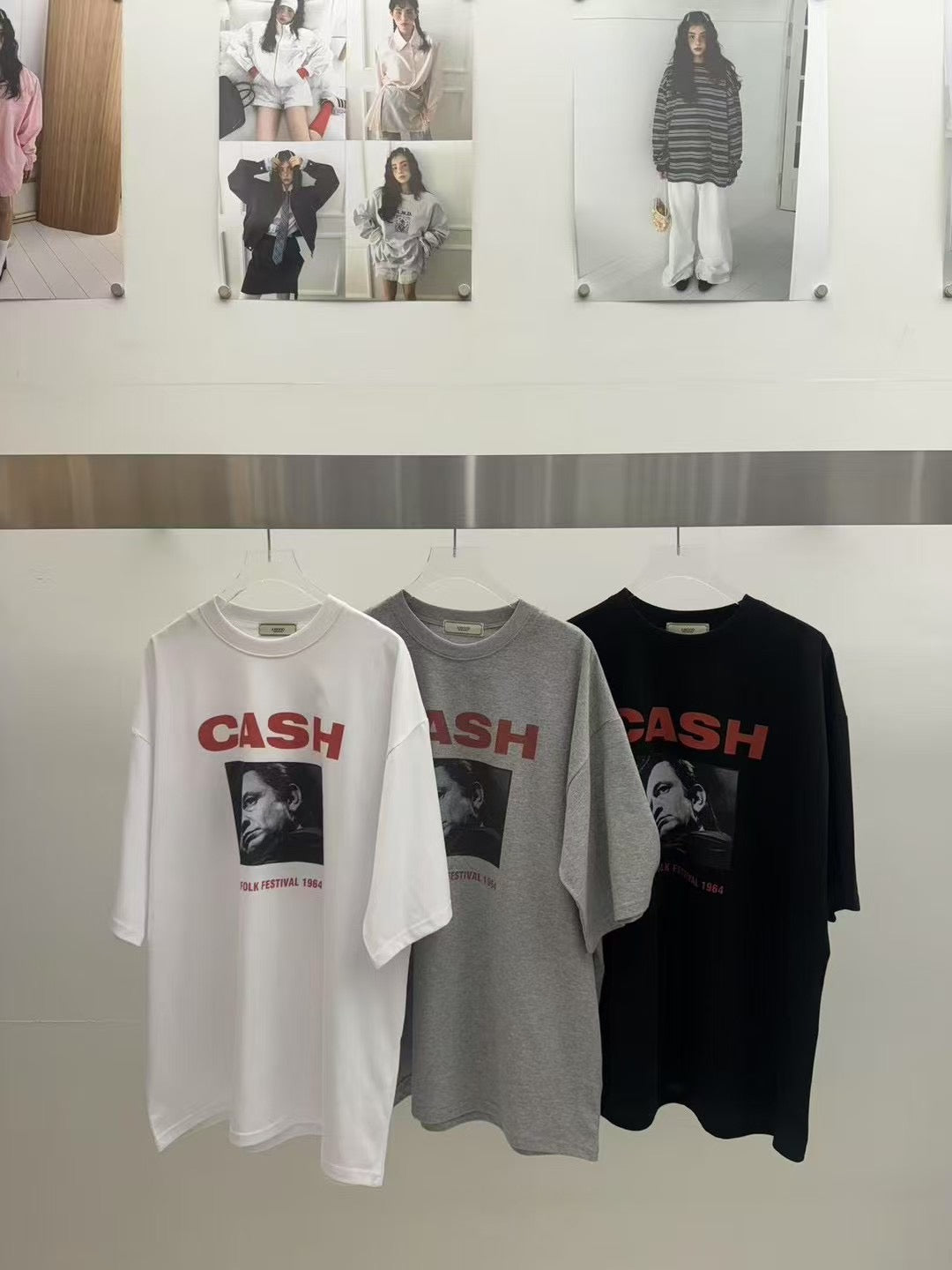 “CASH”長Tee