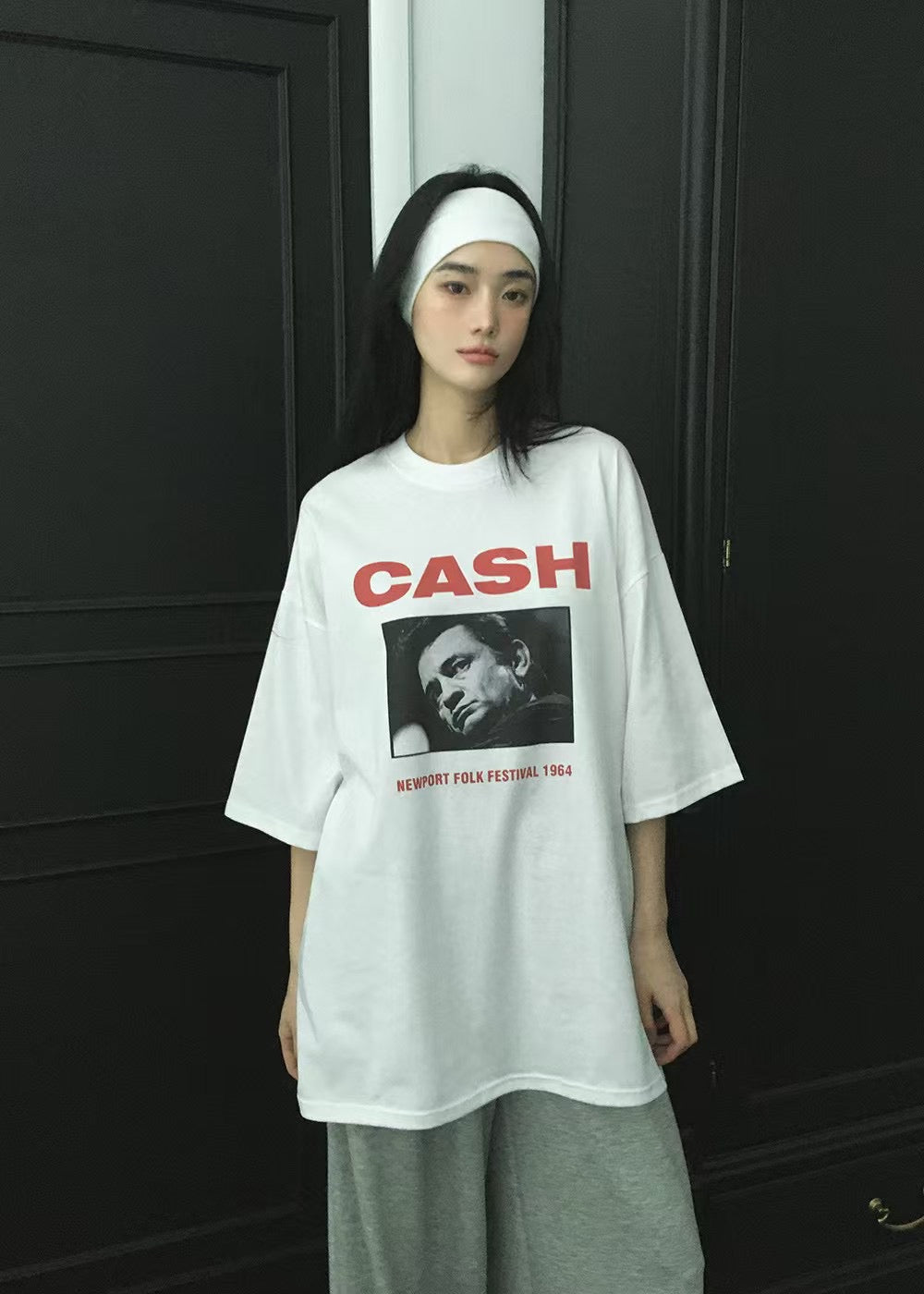 “CASH”長Tee