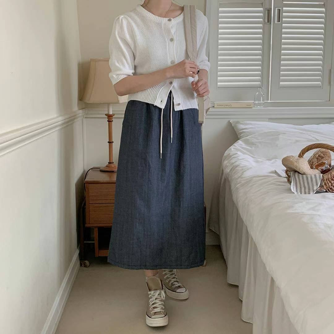 cloth long skirt