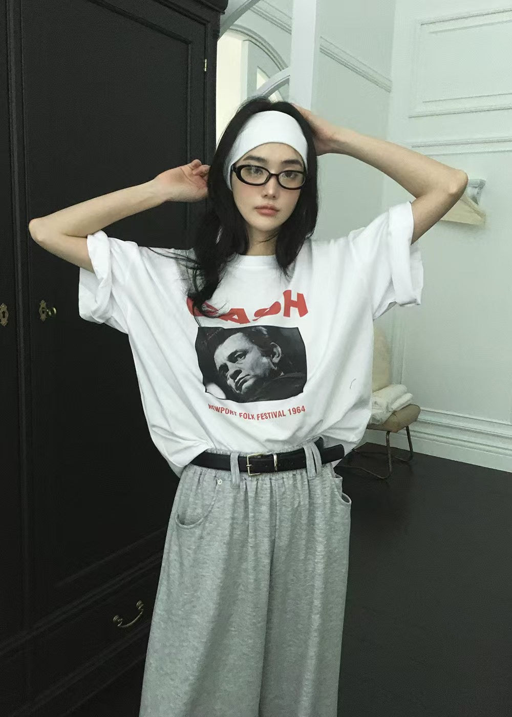 “CASH”長Tee