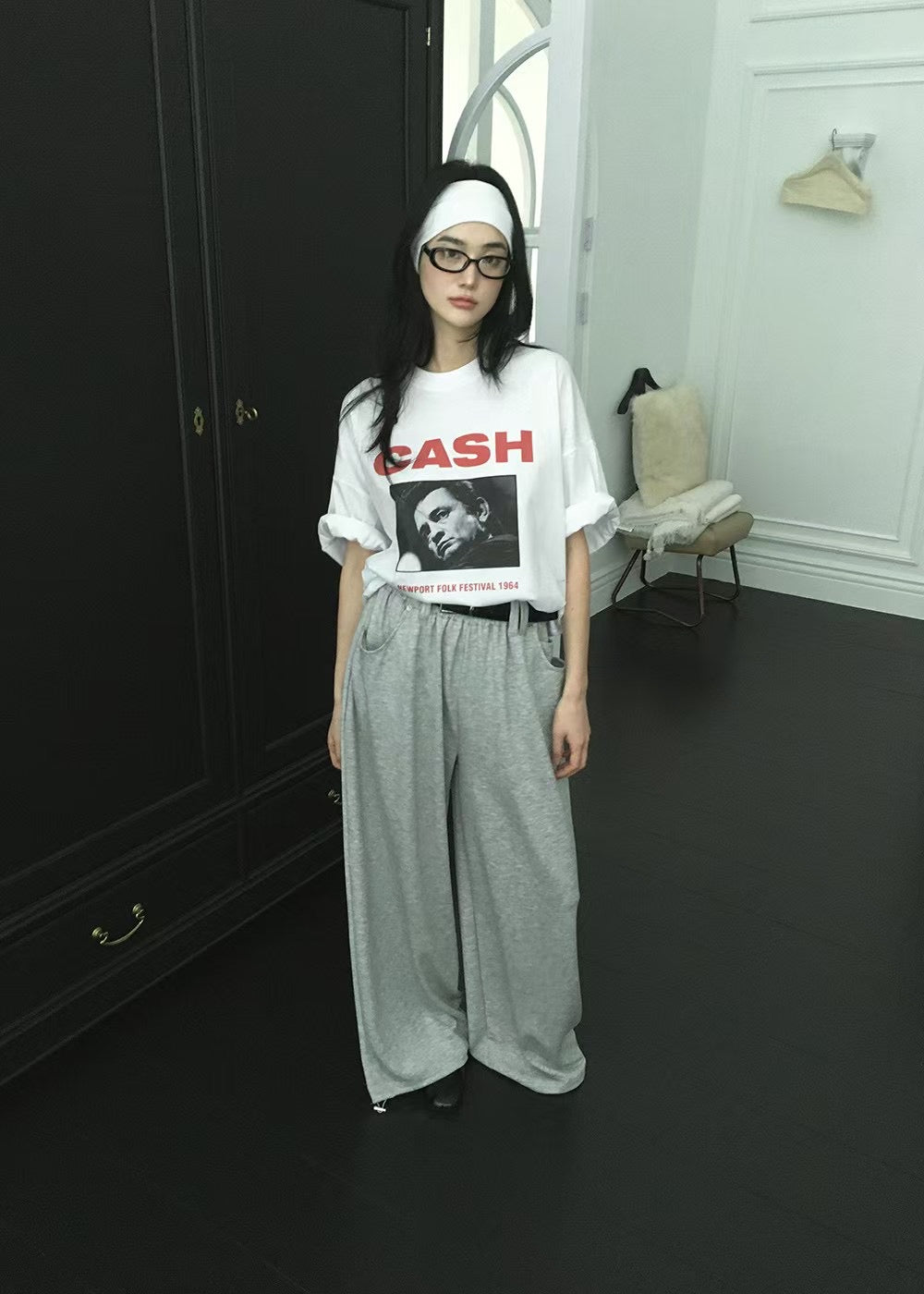 “CASH”長Tee