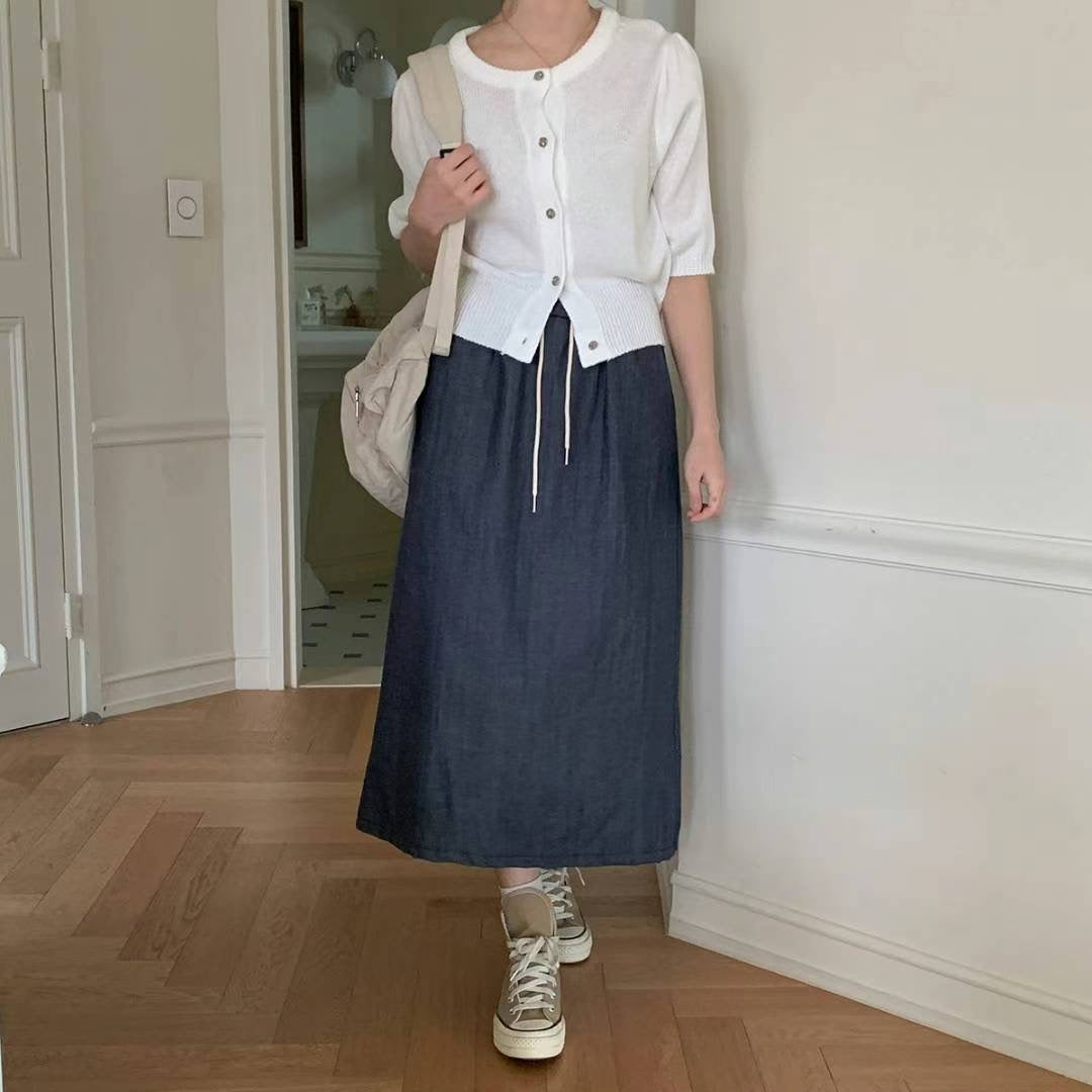 cloth long skirt