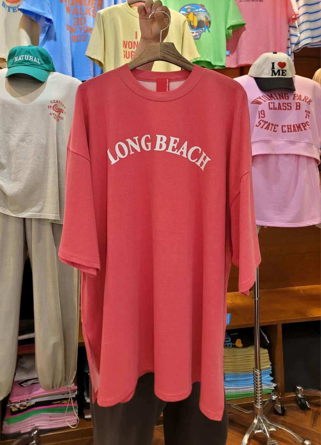 “Long Beach”洗水長Tee