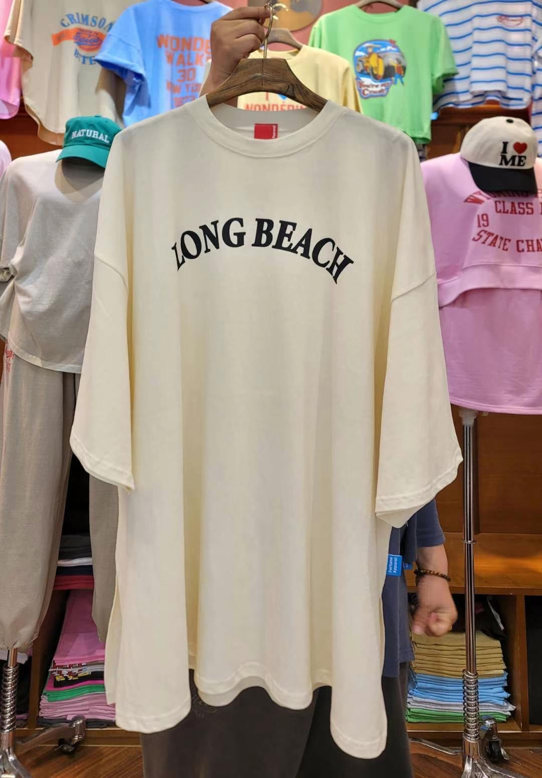 “Long Beach”洗水長Tee