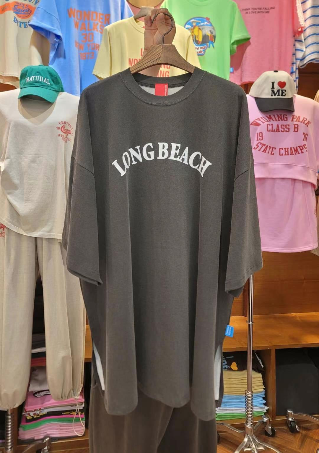 “Long Beach”洗水長Tee