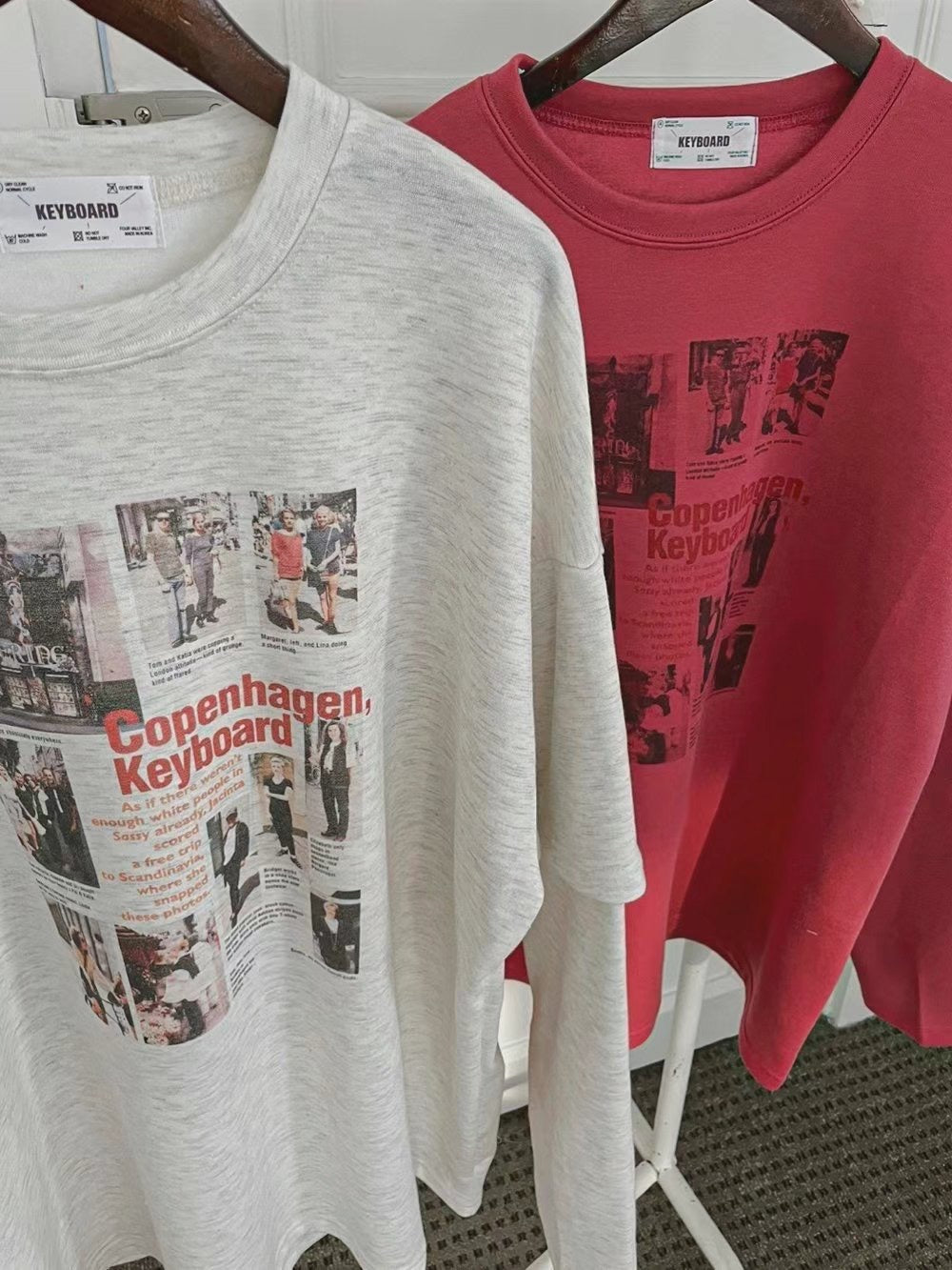 “Copenhageen”做兩件Tee
