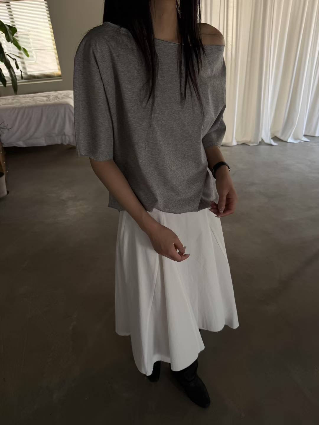 跌膊純棉Tee