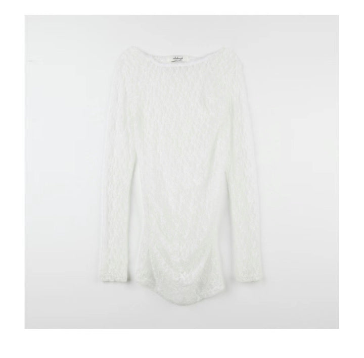 Lace hooded Tee