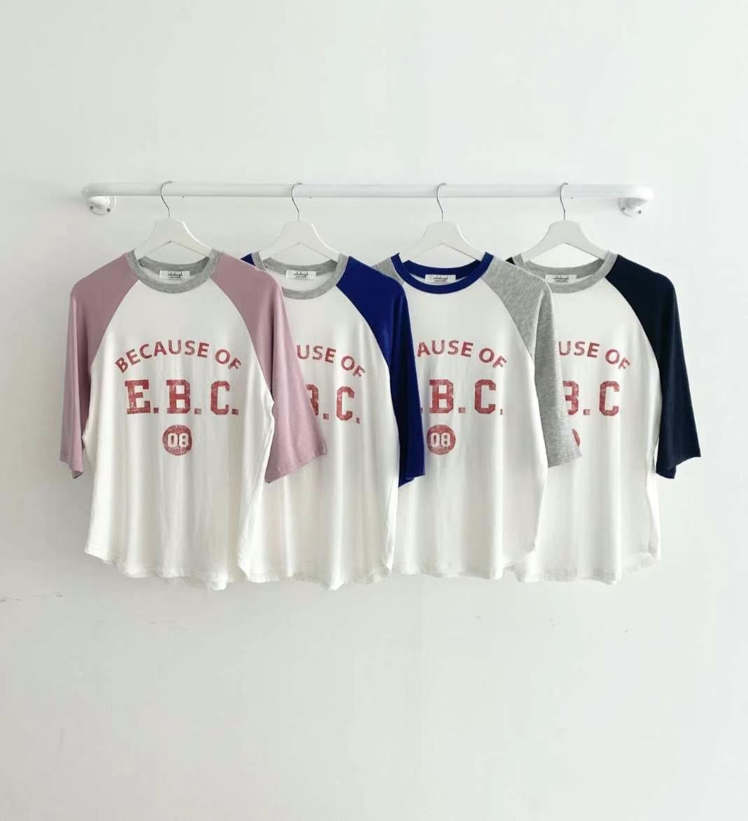 EBC English word cow horn Tee