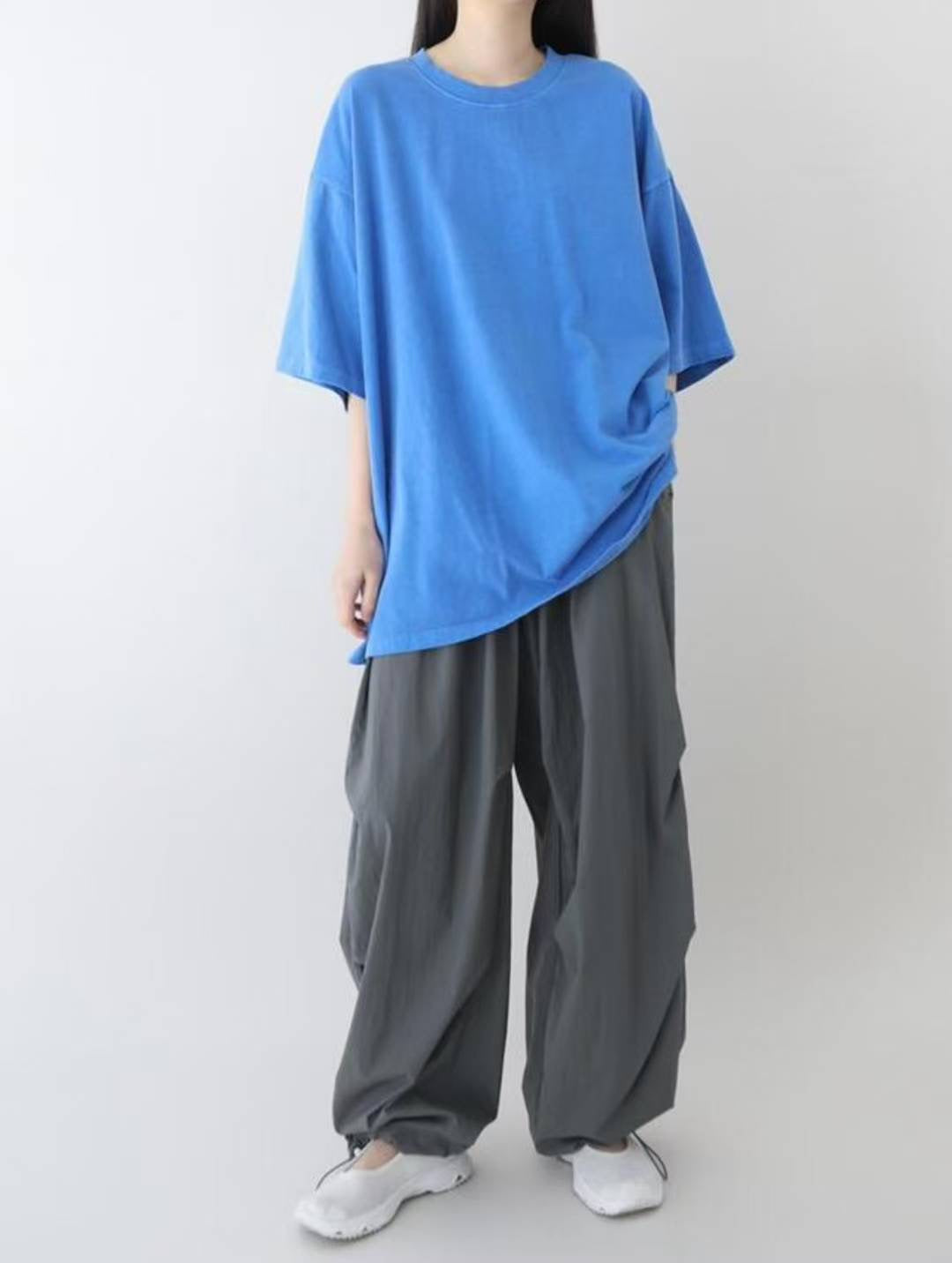 中袖長Tee