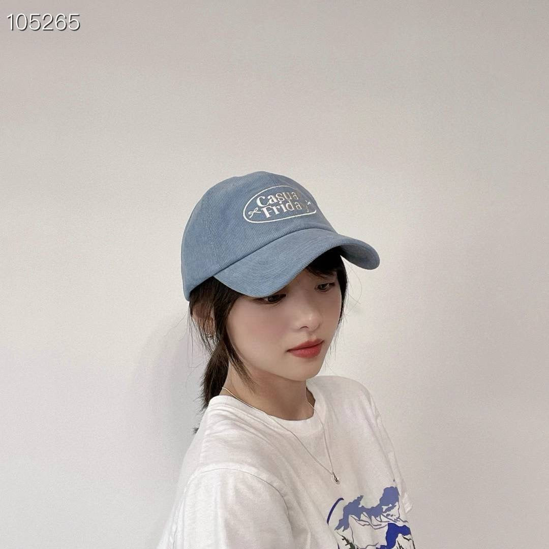 "casual Friday"燈芯絨cap