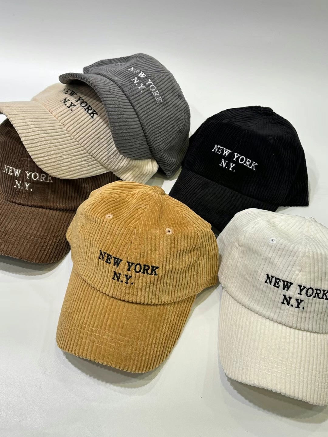 Corduroy English Cap