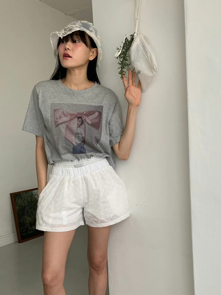 Bow short Tee