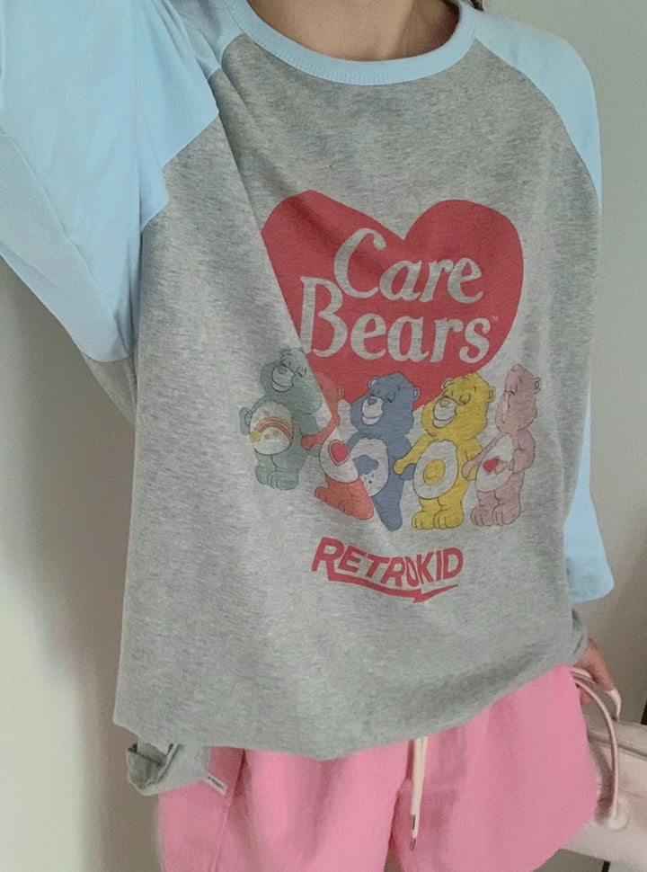 CARE BEARS牛角膊Tee