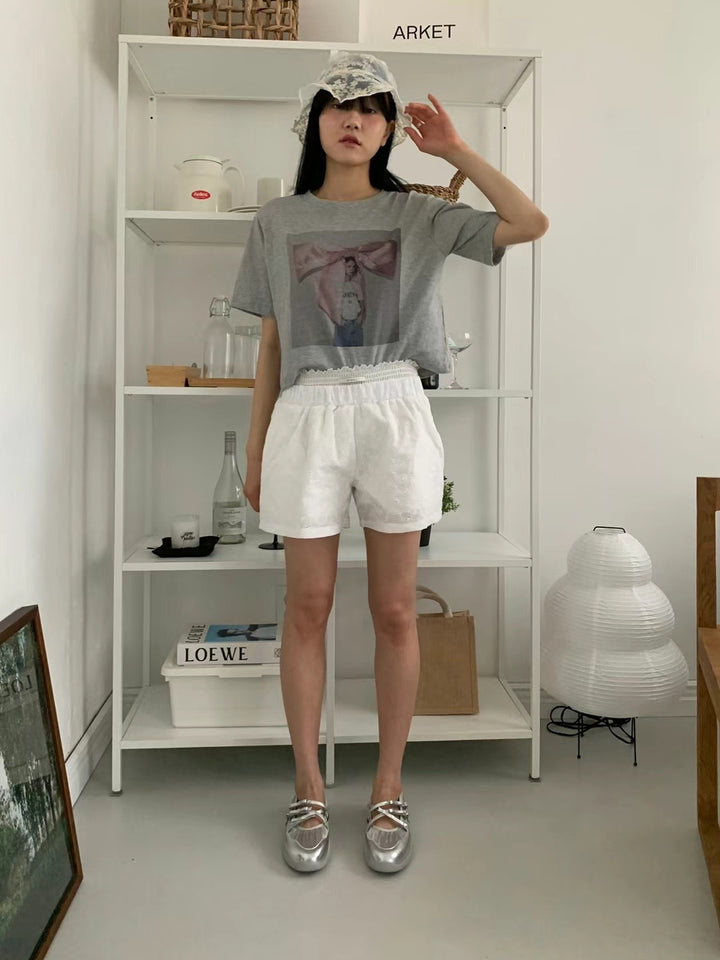 Bow short Tee