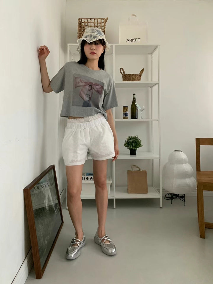 Bow short Tee