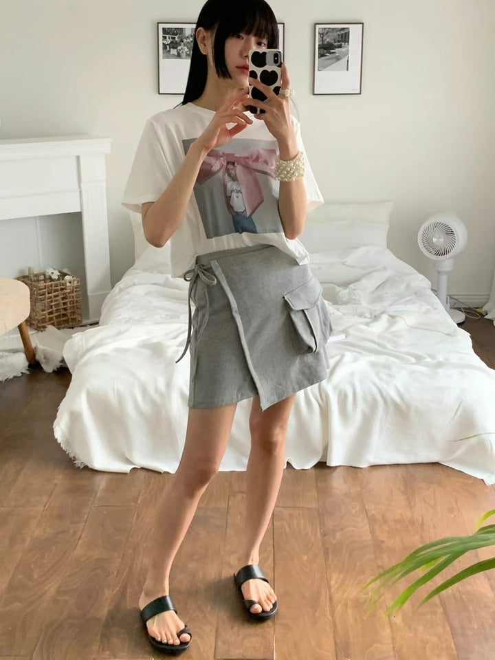 Bow short Tee