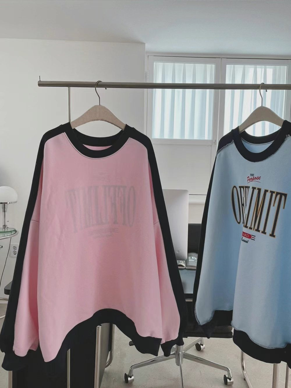 雙面“OFFLIMIT”束袖長Tee