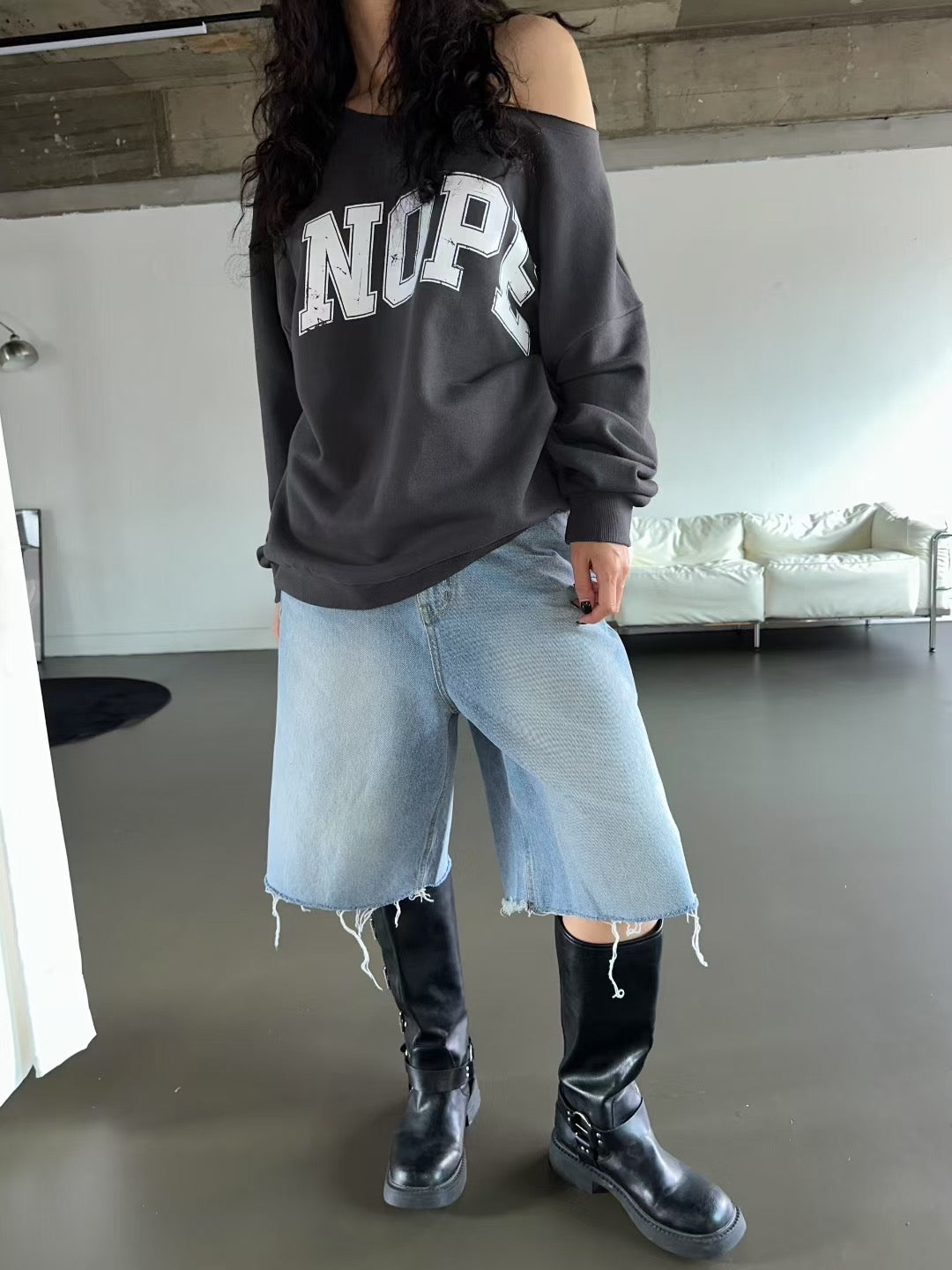 爛腳牛仔短褲
