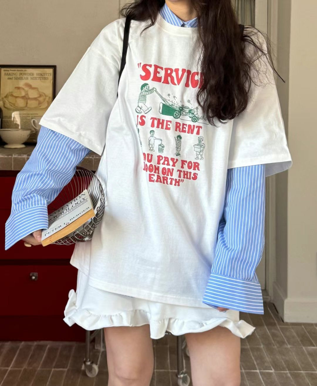 “Service”人仔Tee