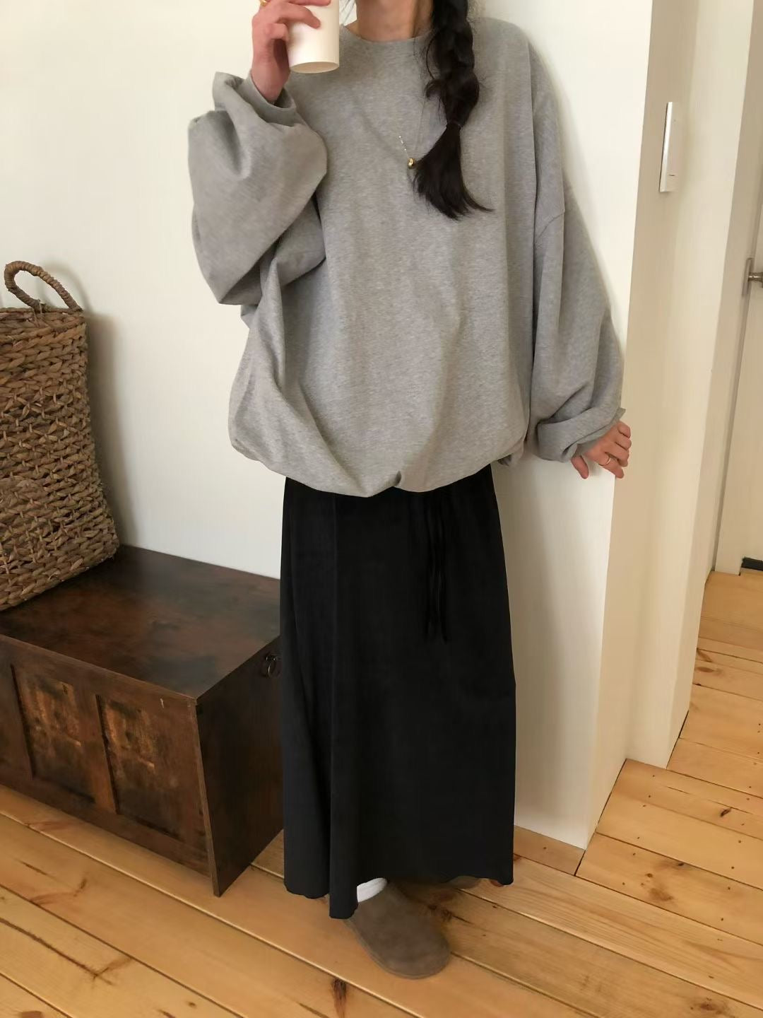 束袖長Tee