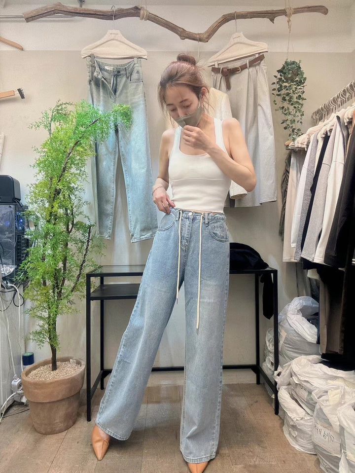 wide leg jeans