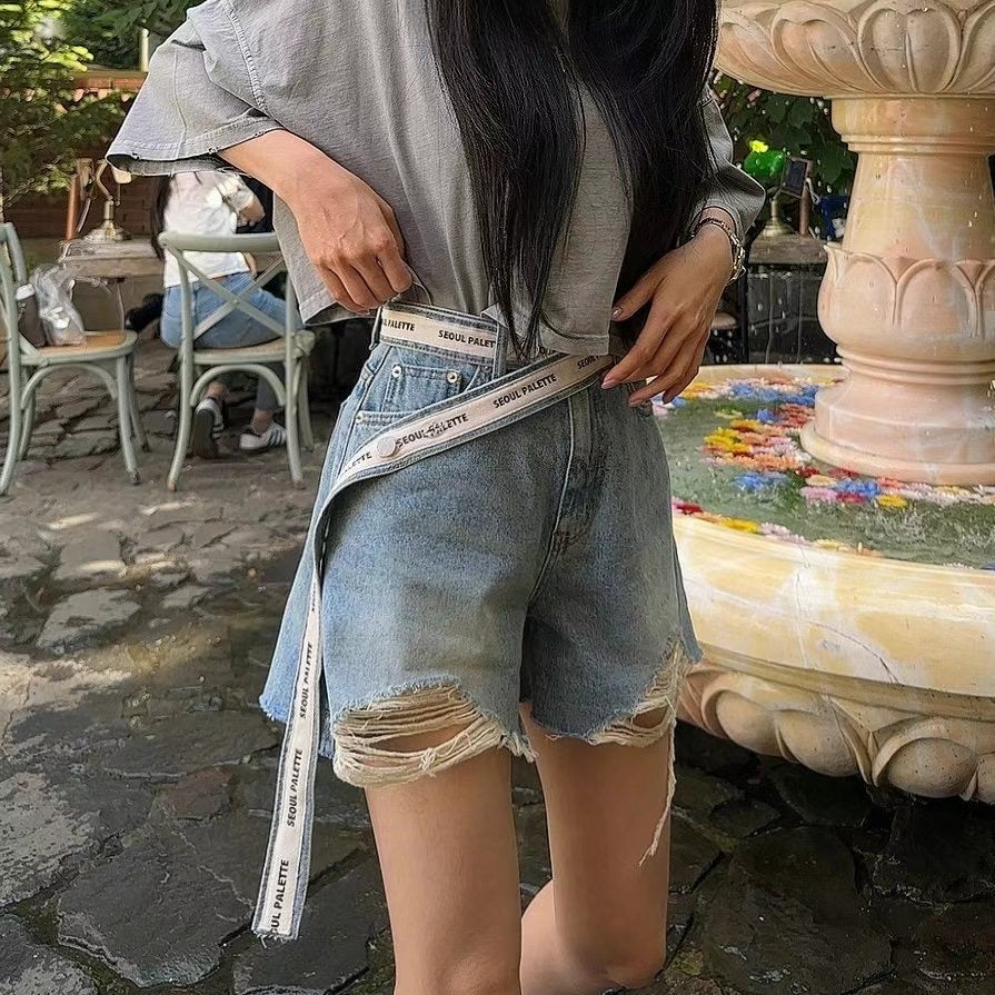 Seoul denim shorts