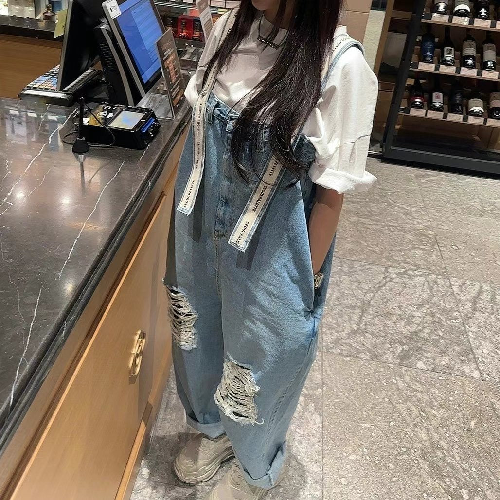 Seoul overalls with suspenders