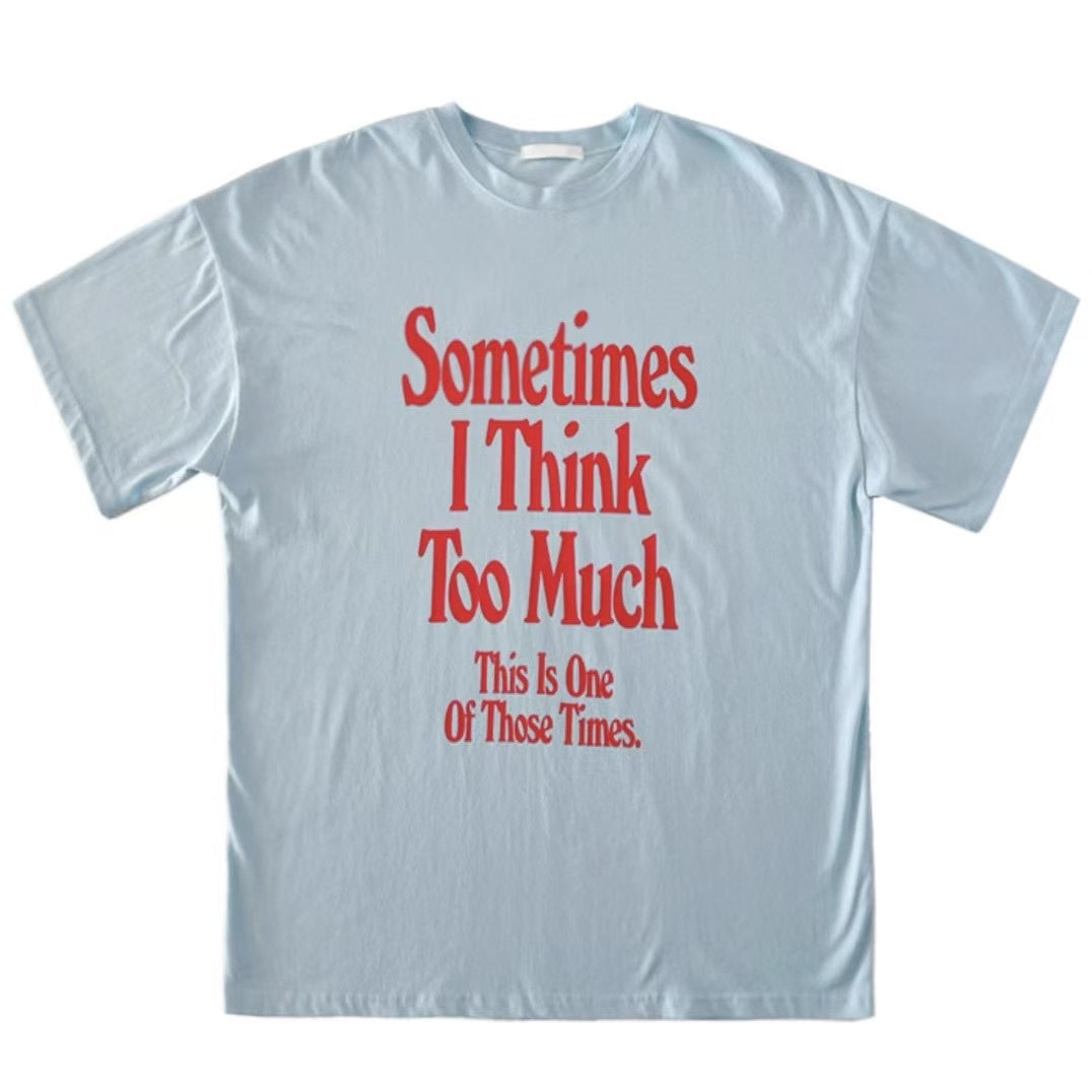 “Some Times”英文字Tee