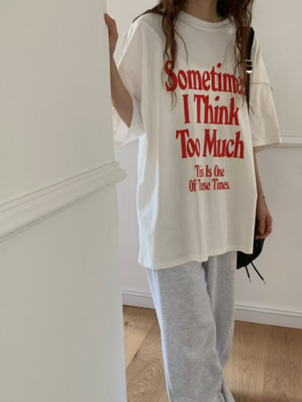 “Some Times”英文字Tee
