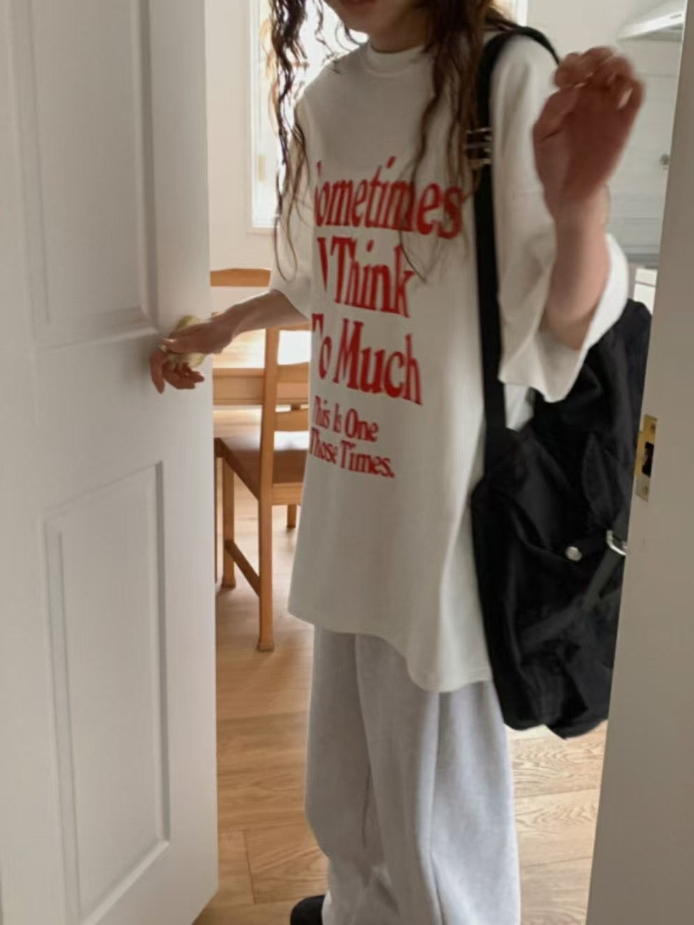 “Some Times”英文字Tee