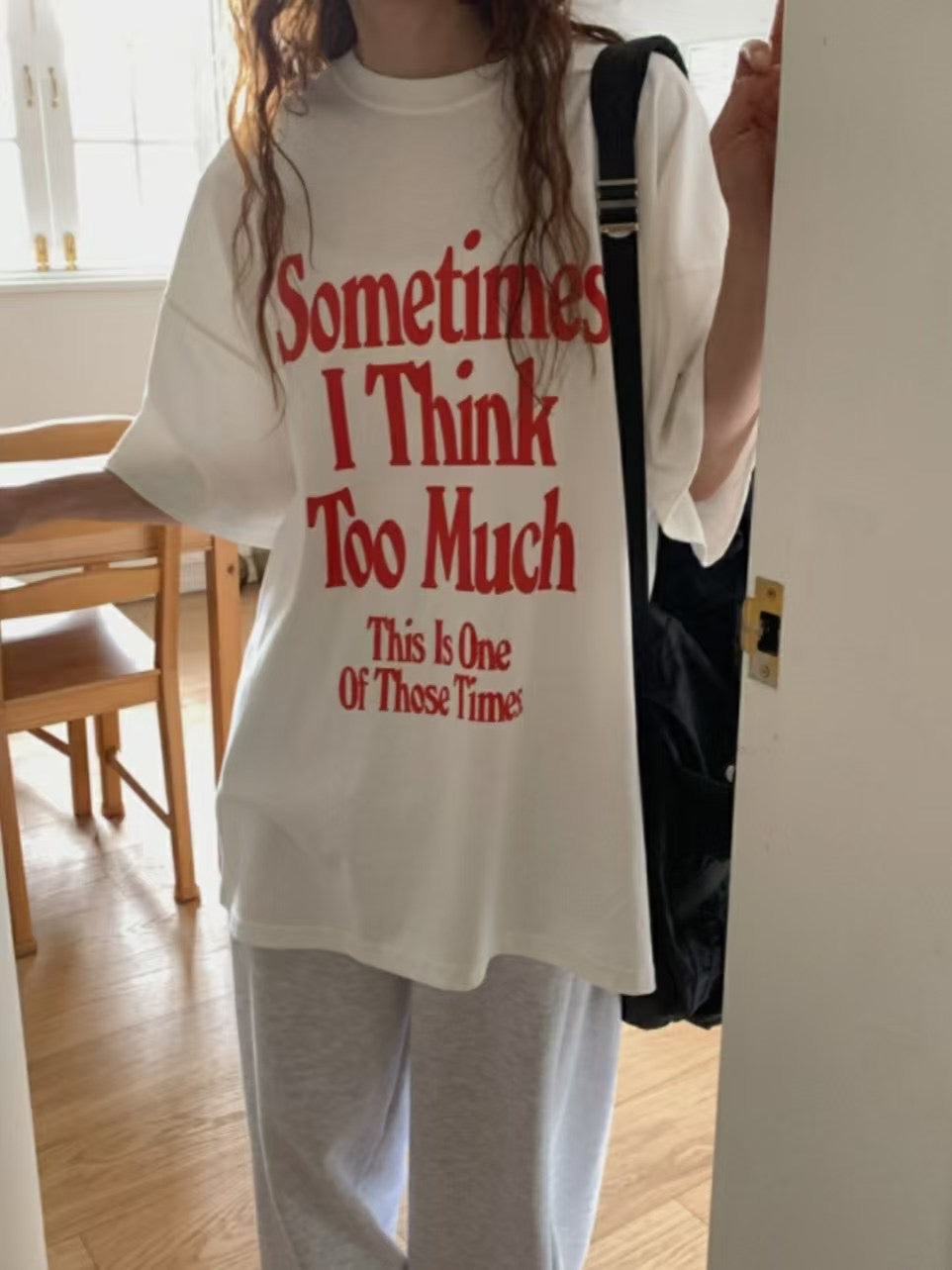 “Some Times”英文字Tee
