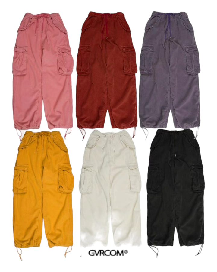 Corduroy two-pocket pants