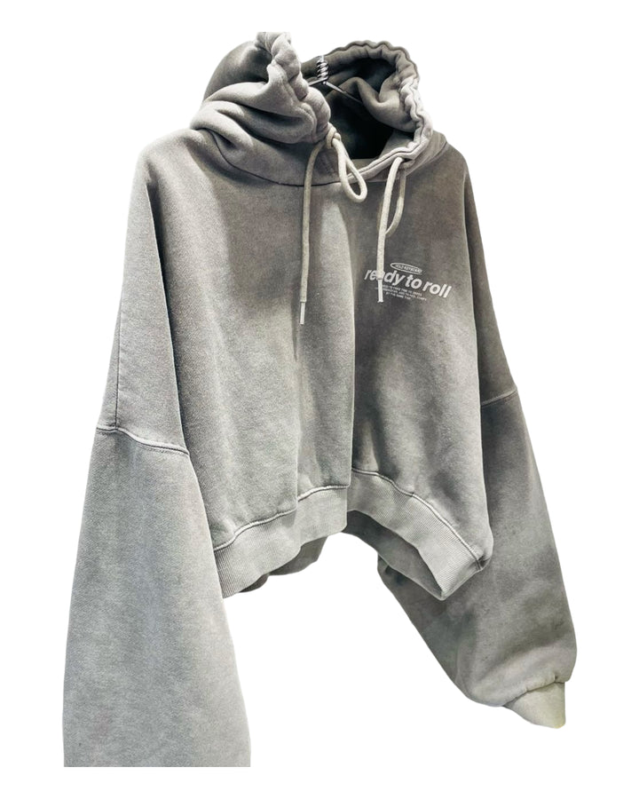 ready to roll hooded washable sweatshirt