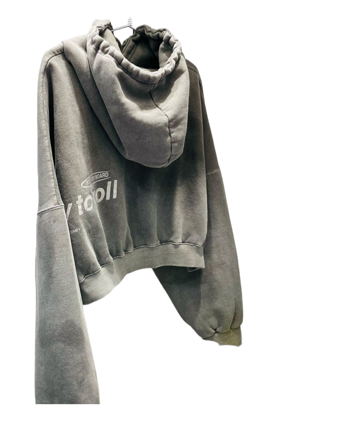 ready to roll hooded washable sweatshirt