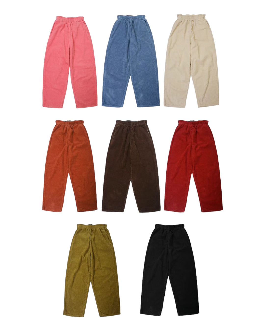 Thin corduroy trousers