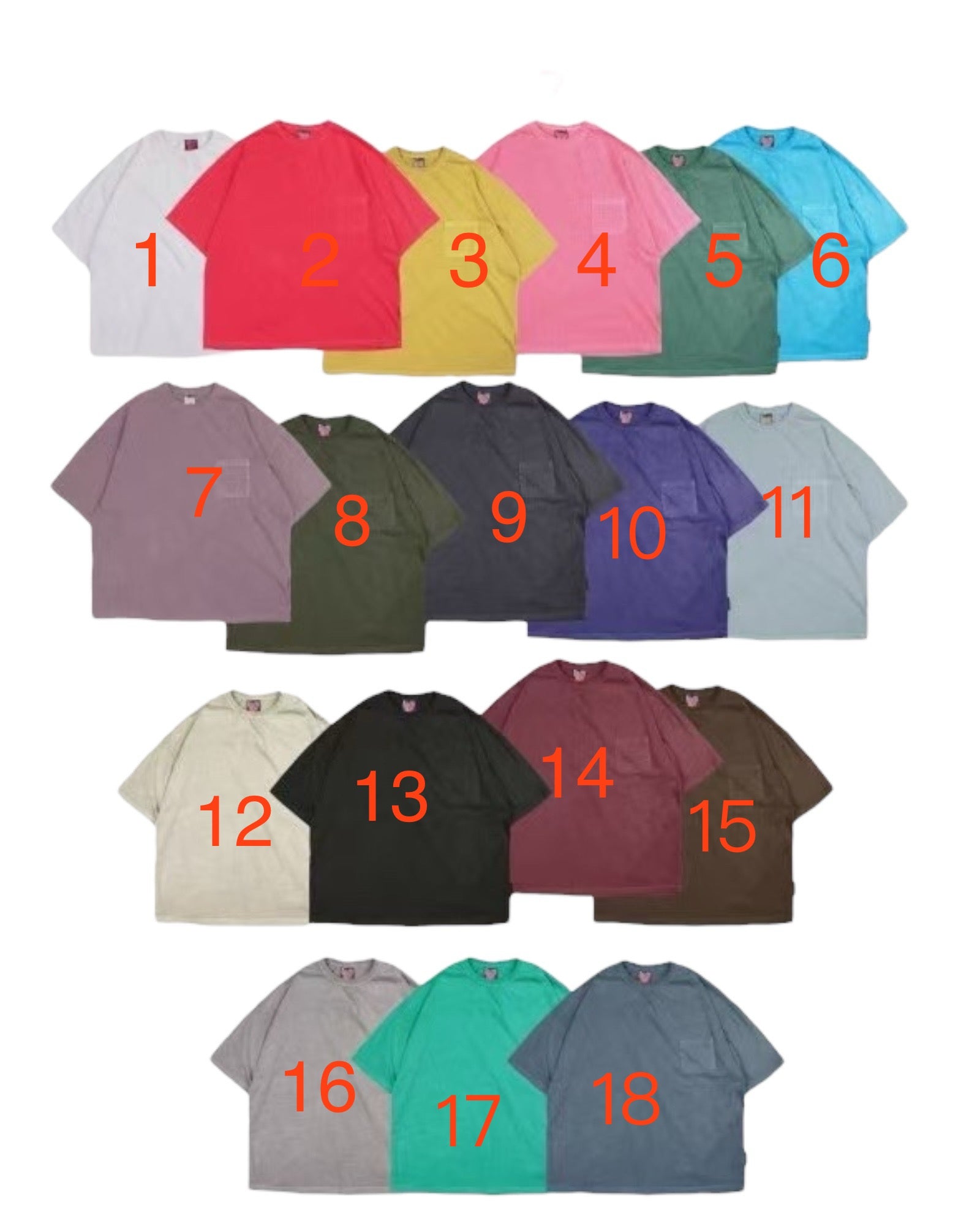 Pocket長Tee