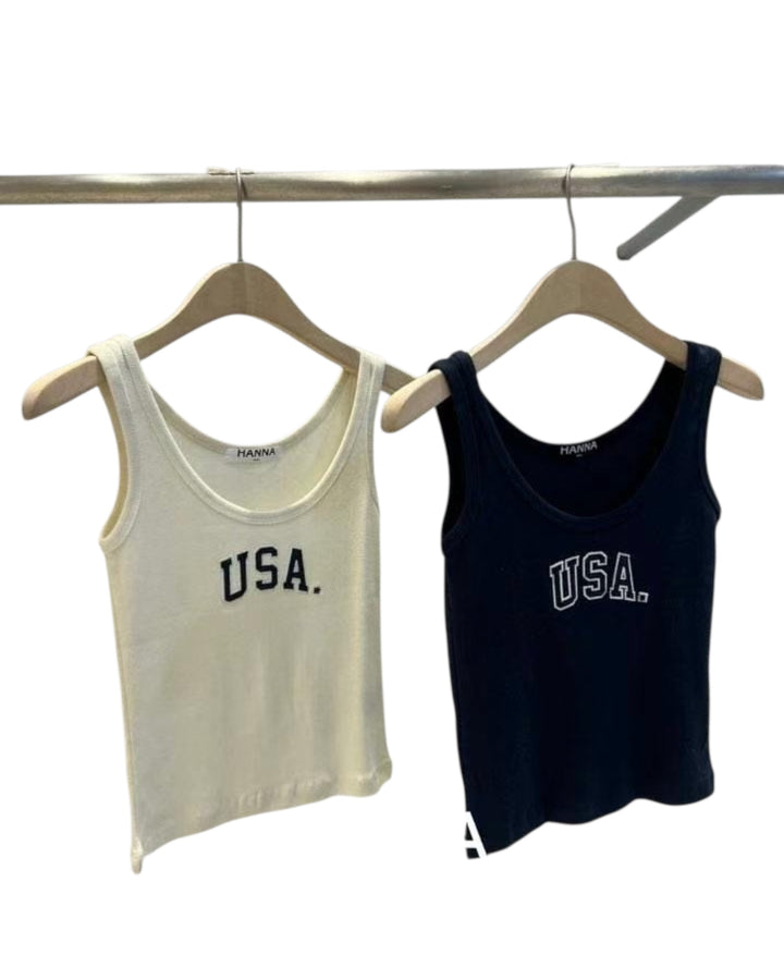 “USA”背心