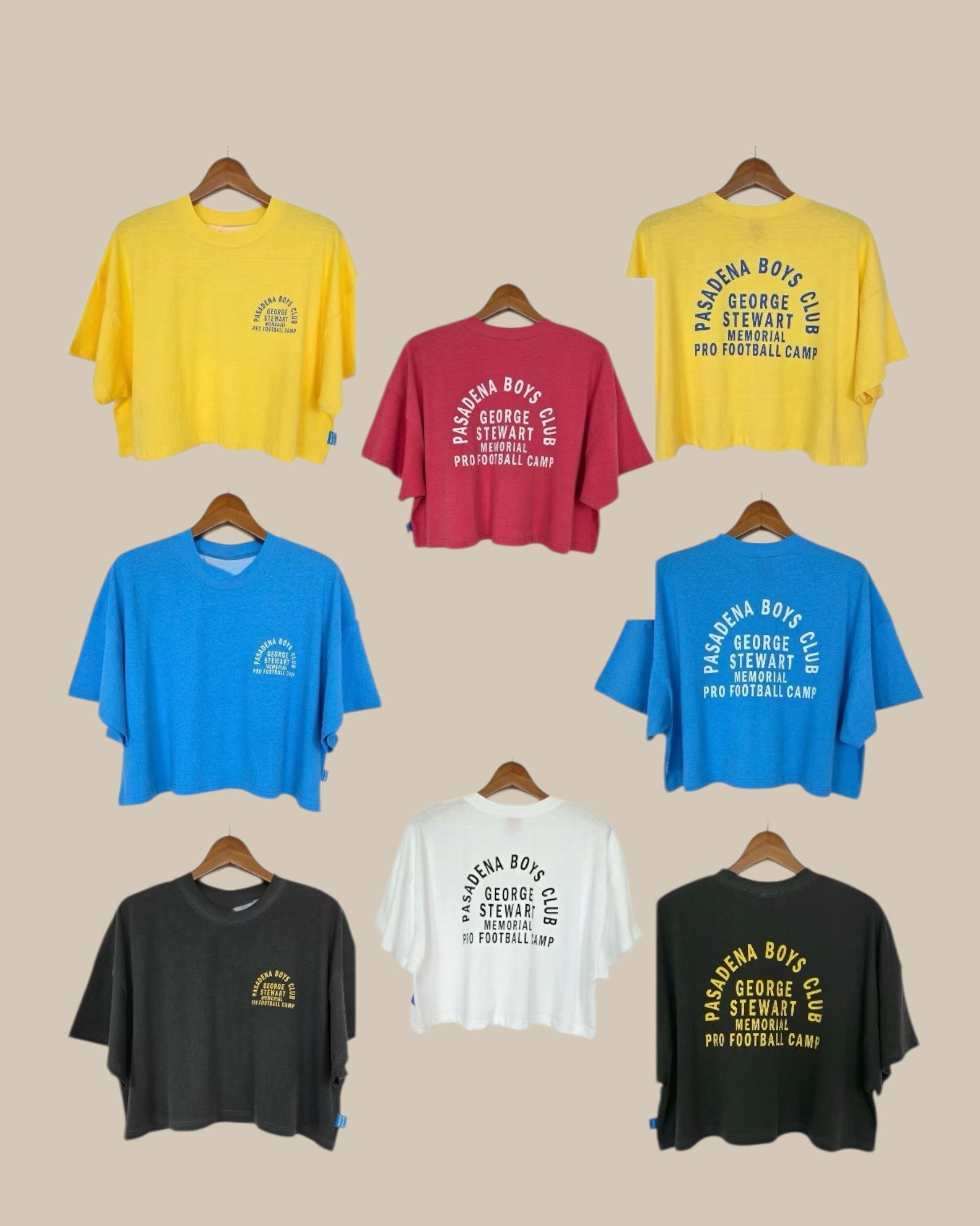 “Pasadena Boy Club”短Tee